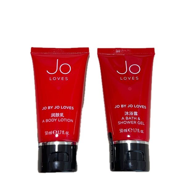 ジョーラブズ Jo LOVES ボディソープ & ボディローション各50ml マリーナベイサンズ シンガポール アメニティ 新品
