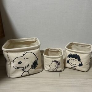スヌーピー 収納ボックス ハローキティ