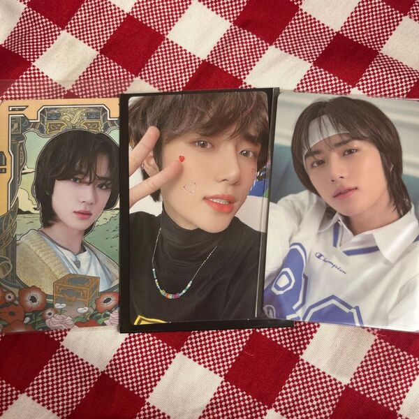 TXT チェボムギュ ボムギュ トレカ トレカセット 公式 txt tomorrowxtogether カンテヒョン