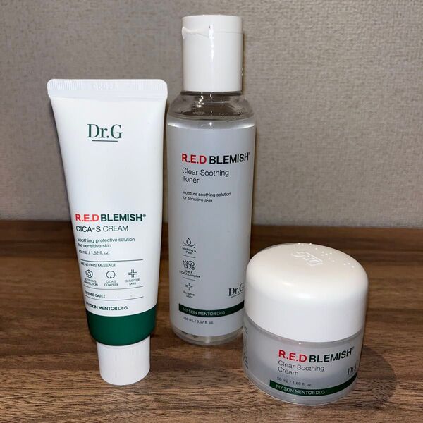 Dr.G ドクタージー R.E.D BLEMISH 化粧水 フェイスクリーム 3点セット A-17