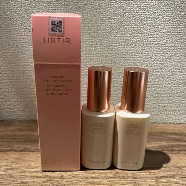 開封品 ティルティル TIRTIR マスクフィット トーンアップエッセンス SPF30 30ml 2本セット A-1