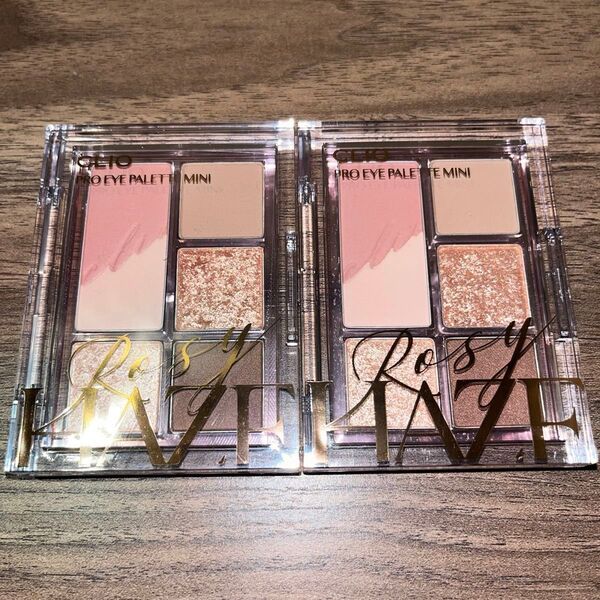 クリオ アイシャドウ CLIO プロアイパレットミニ Rosy Haze 2個セット A-27