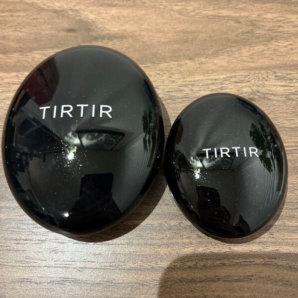 TIRTIR クッションファンデ ティルティル マスクフィット ポーセリン 21N 通常+ミニ 2個セット A-46 ティルティル