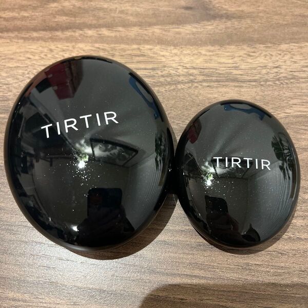 TIRTIR クッションファンデ ティルティル マスクフィット ポーセリン 23N 通常+ミニ 2個セット A-48 ティルティル