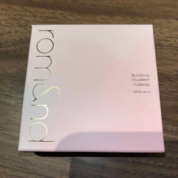 rom&nd ロムアンド ブルームインカバーフィットクッション SPF40 23BE クッションファンデ ピンクベージュ A-12
