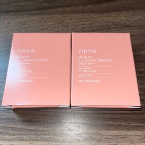 TIRTIR ALL-COVER CUSHION 17C PORCELAIN ミニサイズ 4.5g 2個セット C-19