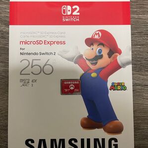 ★新品未開封★Samsung microSD Expressカード 256GB (Nintendo Switch 2対応)