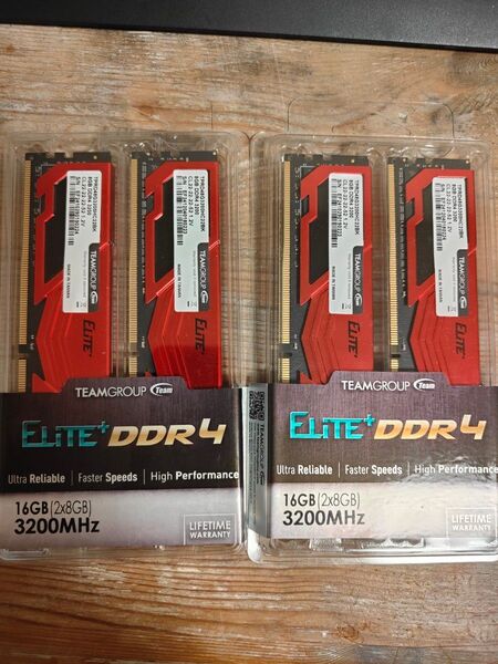Team DDR4 3200mhz 8GB×4枚 32GB