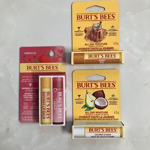 BURT'S BEES リップバーム4個セット