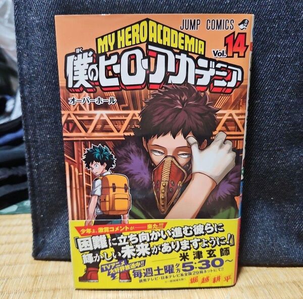 僕のヒーローアカデミア 14巻 堀越耕平 初版 帯付き