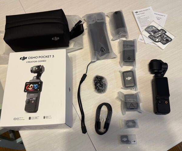 ほぼ未使用 DJI OSMO POCKET 3 Creator Combo クリエイターコンボ