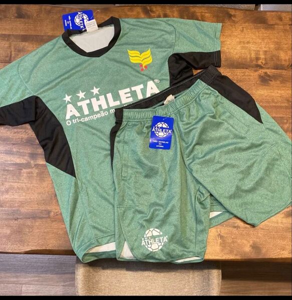 【タグ付き新品未使用】ATHLETA アスレタ サッカーウェア 上下セット