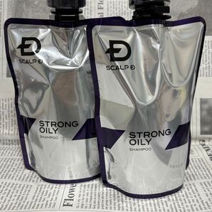 スカルプDスカルプシャンプー ストロングオイリー つけかえ用 350ml ×2点
