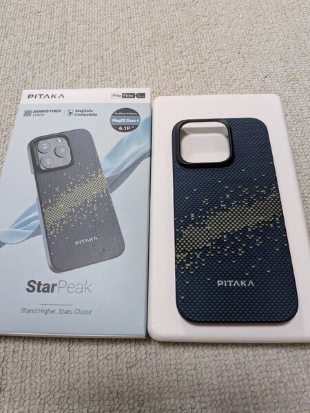 使用1時間未満 PITAKA iPhone15 Pro MagEZ Case4 StarPeak Magsafe対応 アラミド