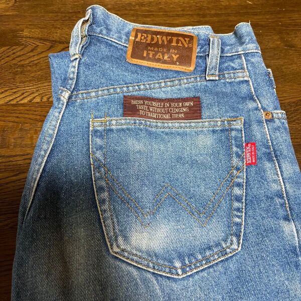 used EDWIN Made in ITALY デニム 28X32