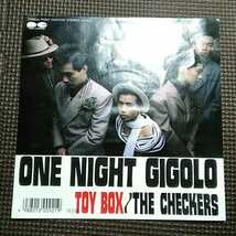 7'' チェッカーズ / ONE NIGHT GIGOLO / TOY BOX 7A0834_画像1