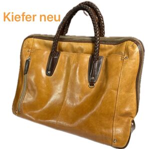 メンテナンス クリーニング済み Kiefer neu(キーファーノイ)ビジネスバッグ