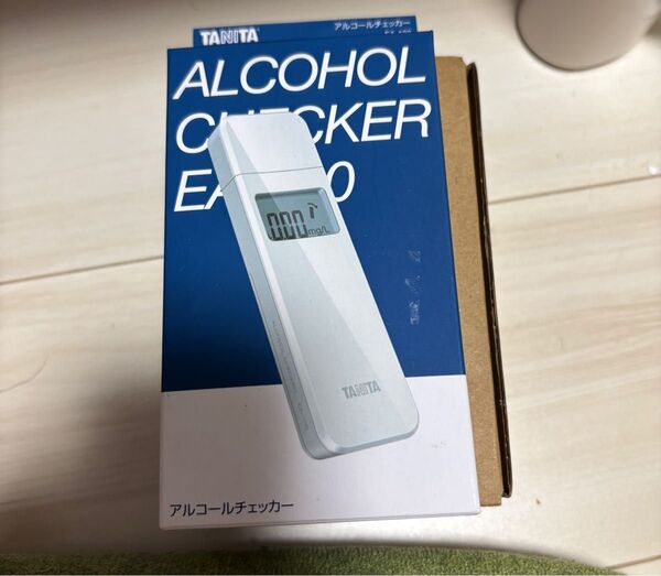 タニタ アルコールチェッカー EA-100-WH 未使用品