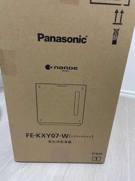 パナソニック FE-KXY07-W ナノイー搭載 ヒーターレス気化式加湿機(中小容量タイプ) ミスティホワイト Panasonic