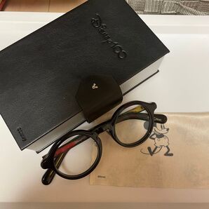 JINS x Disney 100 ミッキーマウスAcetate メガネ限定品 眼鏡 サングラス メガネ 男女兼用 メガネフレーム