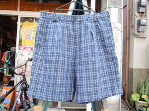  several times use .! Brooks Brothers flax 100%. navy check pattern. short pants size 32