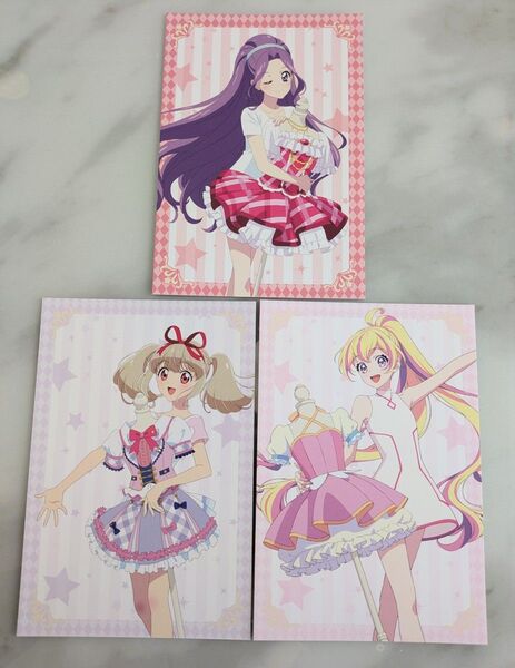 オールアイカツ!大衣装展 購入特典 美月 ハナ ポストカード