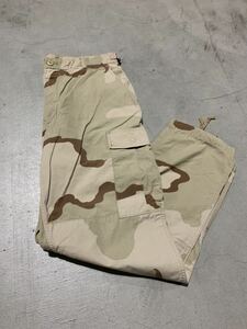 米軍 実物 放出品 極美品 デザート U.S ミリタリー パンツ サイズ L-R 2