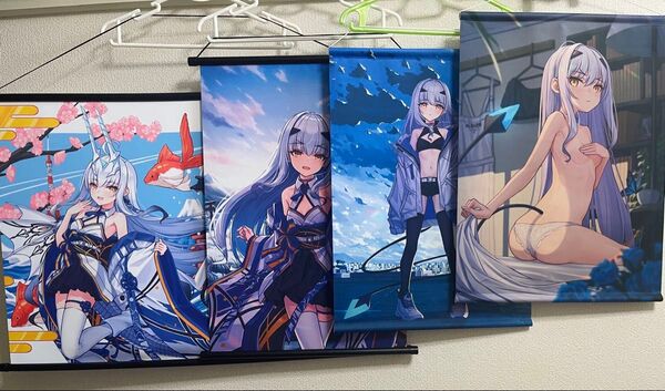 FGO メリュジーヌ タペストリー 4点 Hoodier Collection コミケ 同人 まとめ売り