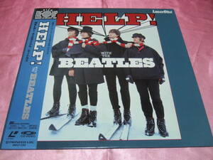 * Beatles *LD laser disk * movie [HELP 4 person is idol ]!( obi equipped )