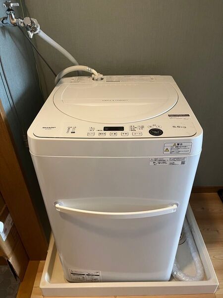 【6/21〜25発送予定】シャープ 全自動洗濯機 5.5kg ES-GE5E