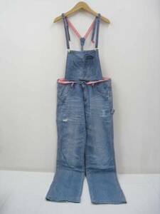 Heather Heather overall Denim indigo 03