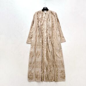 【Sov.】永尾まりやさん着用*刺繍ロングワンピース シャツ 羽織り 36