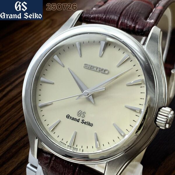 SEIKO グランドセイコー SBGX009 9F61-0A10 新品磨き済 100m防水 SS クォーツ メンズ腕時計 ホワイト
