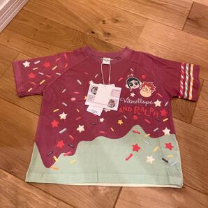 ヴァネロペ シュガーラッシュ Tシャツ 夏服 90 ディズニー Disney トップス 半袖Tシャツ 半袖