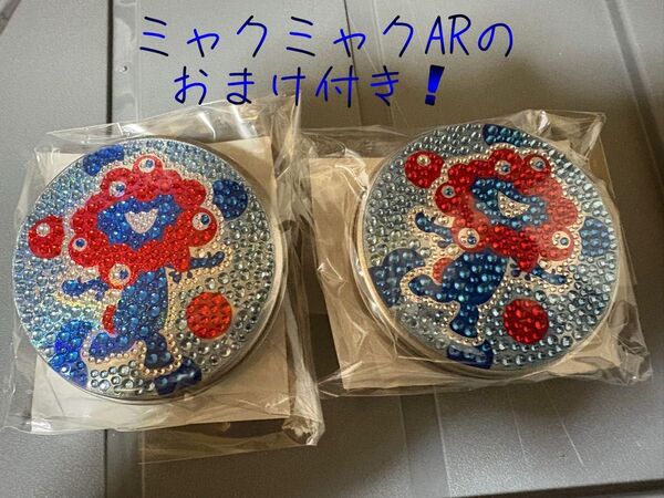 【新品・未開封】ミャクミャク キラキラ缶 ミャクミャクARのおまけ付き