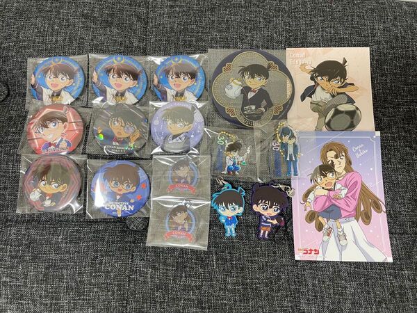 名探偵コナン 江戸川コナン 缶バッジ コースター ブロマイド アクリルキーホルダー まとめ売り