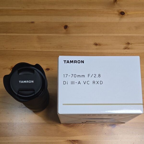 タムロン 17-70mm F/2.8 Di III-A VC RXD (Model B070) 富士フイルムX プロテクター付