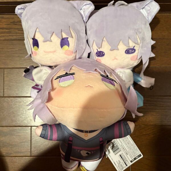 hololive ホロライブ 寝そべりぬいぐるみ 猫又おかゆ パペットぬいぐるみ パペット ぬいぐるみ 寝そべり