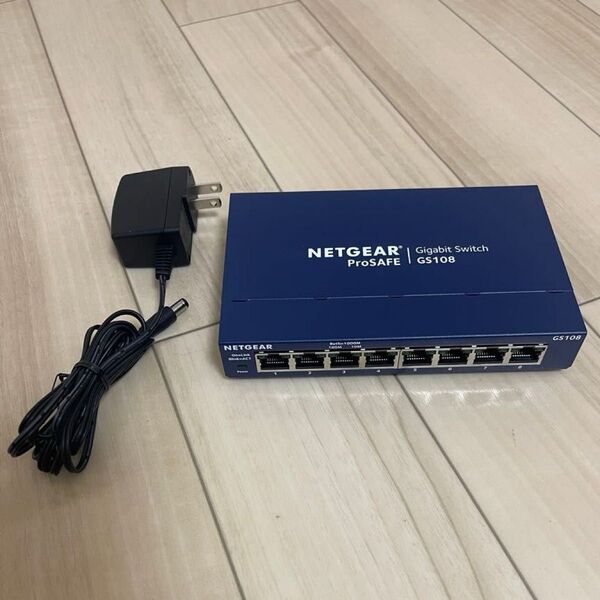 NETGEAR GS108 ギガビット スイッチングハブ 8ポート