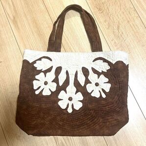 ハンドメイド トートバッグ ハワイアンキルト