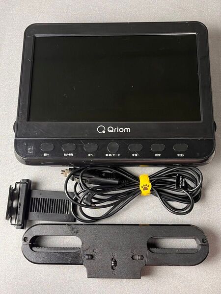 ヘッドレストモニター10.1インチ CPD-M101(B) ポータブルDVDプレーヤー 山善 YAMAZEN キュリオムQriom