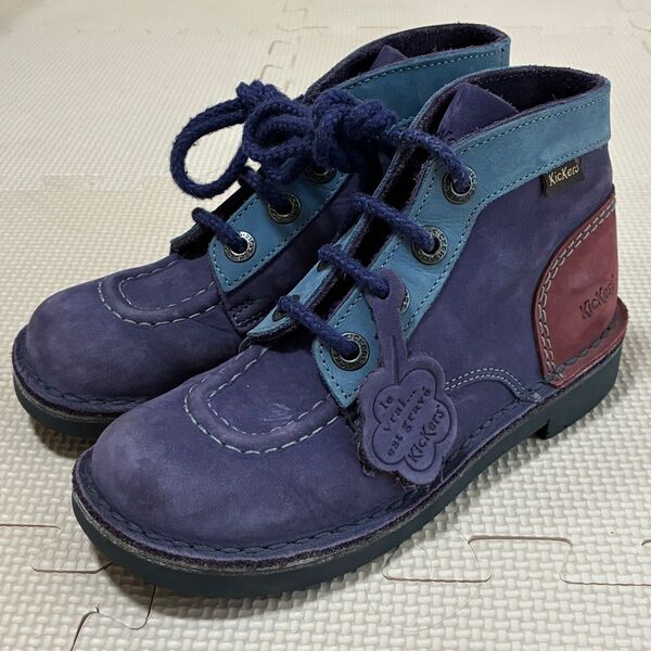 Kickers(キッカーズ)34-21.5cmキッズ用ブーツ