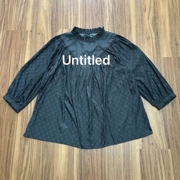 UNTITLED アンタイトル レディース 七分袖 ブラウス カットソー