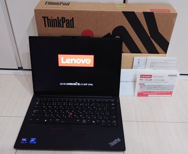 2024年製 高性能カスタマイズ済!ThinkPad E14 Ultra5 125H/32GB/256GB+1TB/2.2K液晶