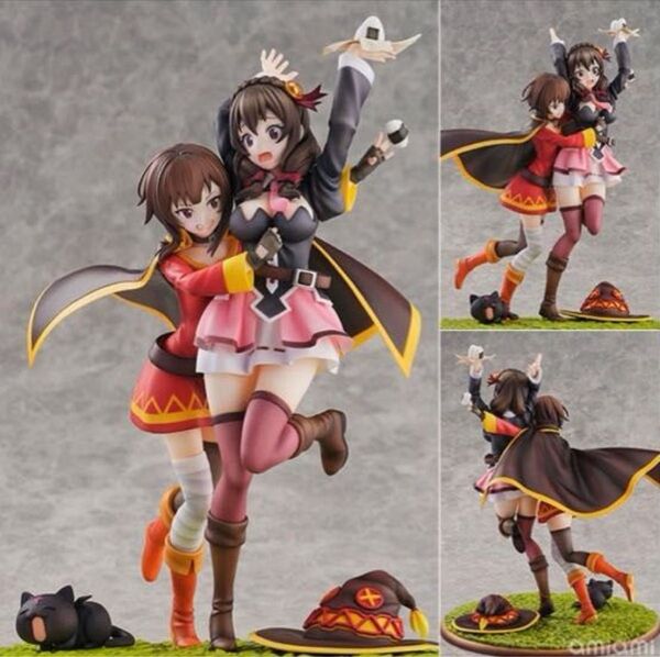 この素晴らしい世界に爆焔を! めぐみん&ゆんゆん 二人はお友達 1/7 フィギュア SHIBUYA SCRAMBLE FIGURE