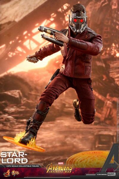 ホットトイズ 1/6 ムービー・マスターピース アベンジャーズ/インフィニティ・ウォー スター・ロード フィギュア