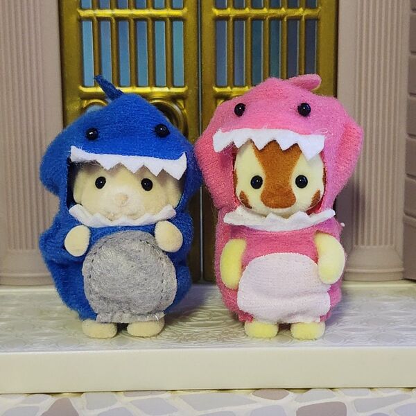 シルバニアファミリー サメ ラブラドール キリン 赤ちゃん