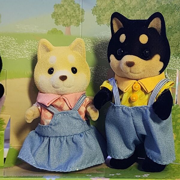 シルバニアファミリー シバイヌ お父さん 女の子