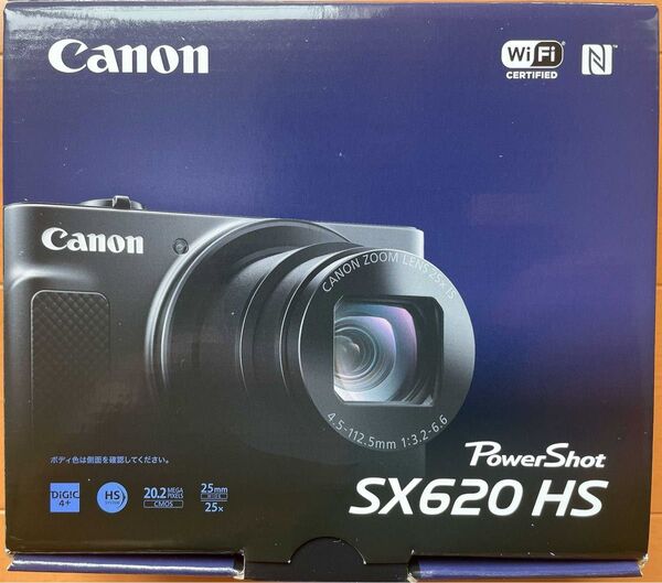 希少品 新品未使用 Canon キヤノン コンパクトデジタルカメラPowerShot SX620 HS ブラック
