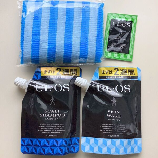《残りわずか》ULOS ウルオス 薬用 スカルプシャンプー &スキンウォッシュ